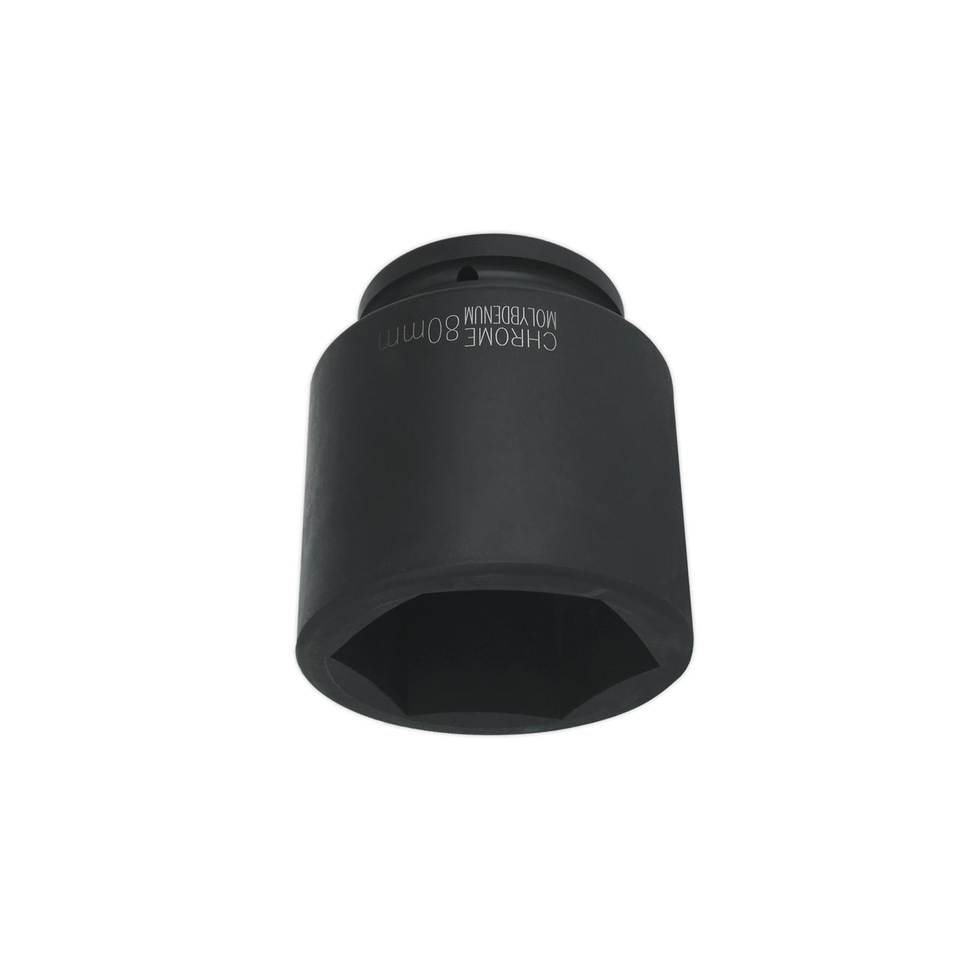 Sealey Impact Socket 80mm Deep 1"Sq Drive Chrome Molybdenum Lifetime Guarantee