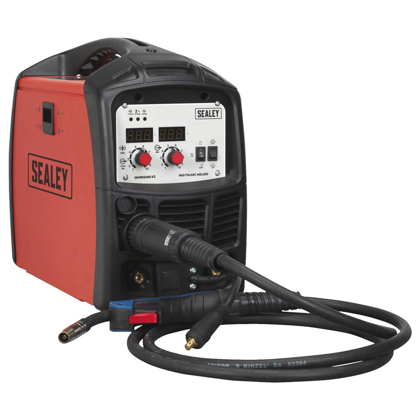 Sealey Inverter Welder MIG, TIG & MMA 200A Stainless steel, cooper, nickel,