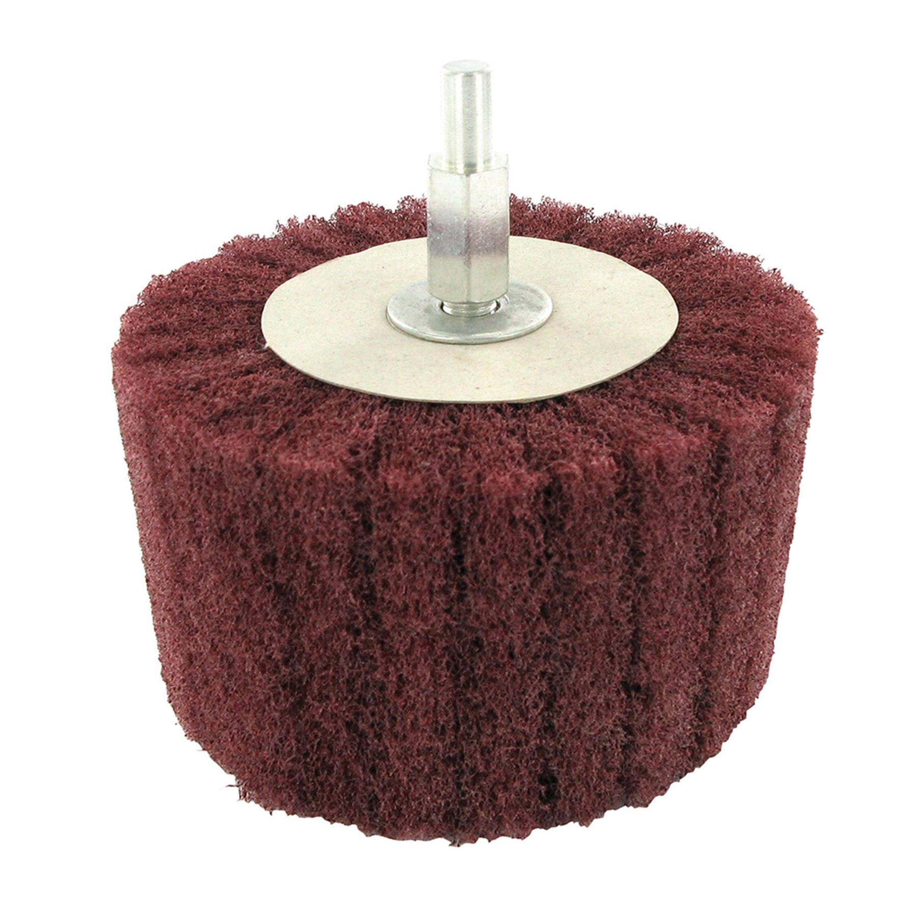 Cylinder Sanding Mop 75mm Hand Tools Drill Power 240 Grit Quality Kit