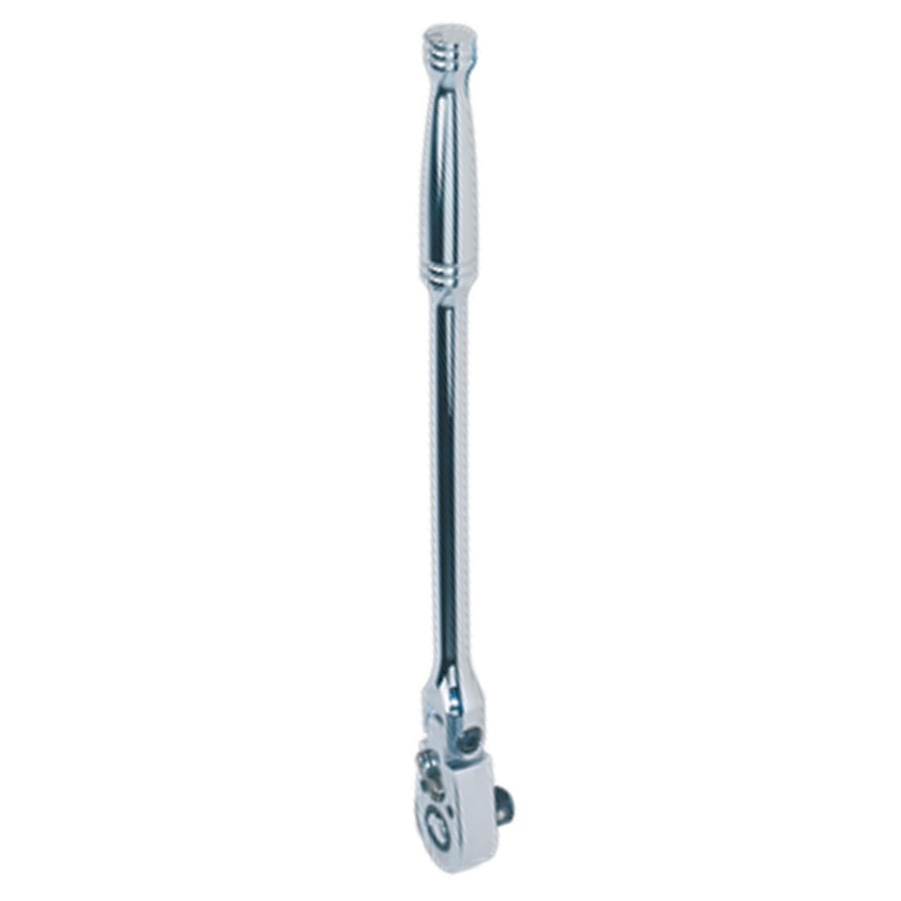 Sealey Ratchet Wrench Flexi-Head 300mm 3/8"Sq Drive Pear-Head