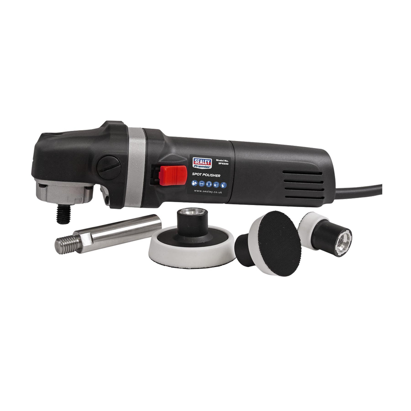 Sealey Spot Polisher Kit 600W/230V Ergonomic Slim Body