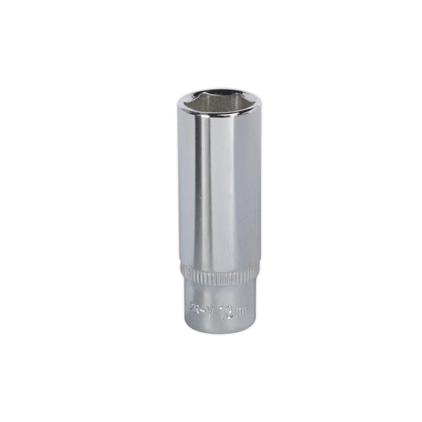 Sealey WallDrive® Socket 13mm Deep 1/4"Sq Drive Fully Polished