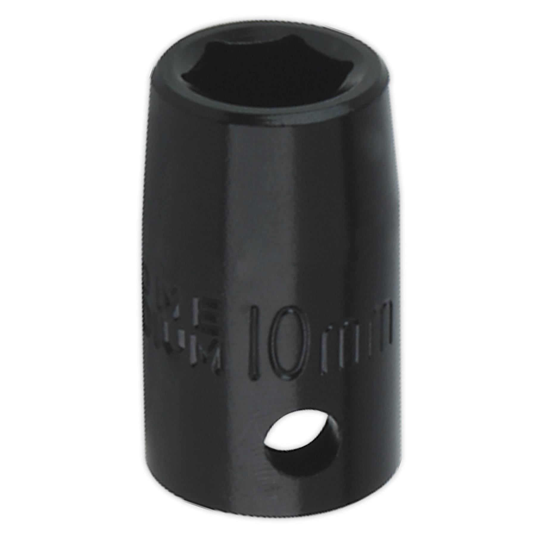 Sealey Impact Socket 10mm 3/8"Sq Drive Chrome Vanadium