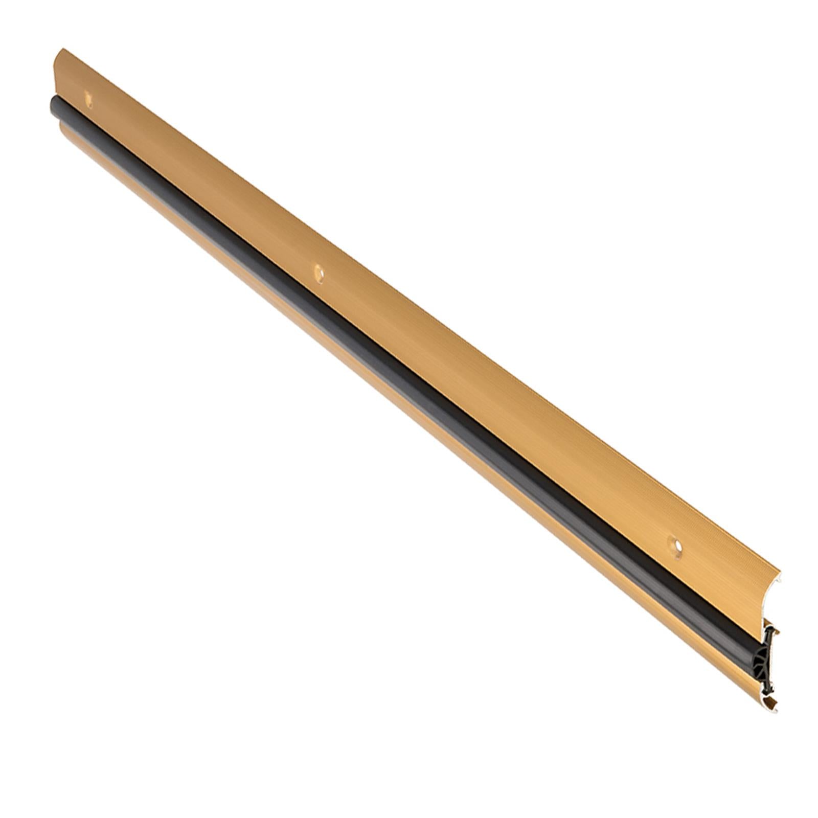 Compression Threshold Weather Door Sill Rubber Draught Excluder Seal- Gold