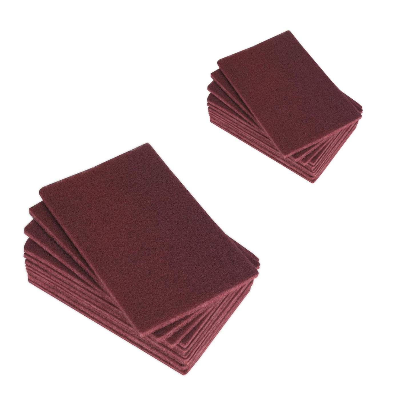 Sealey Abrasive Finishing Pad 150 x 230mm Medium Pack of 10