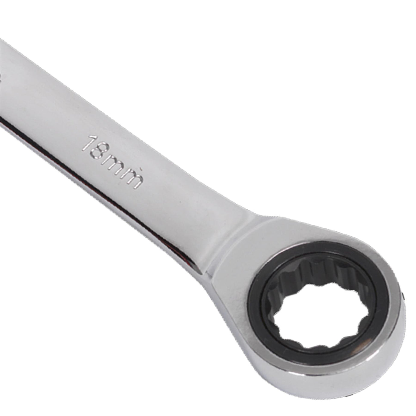 Sealey Ratchet Combination Spanner 18mm Chrome Vanadium