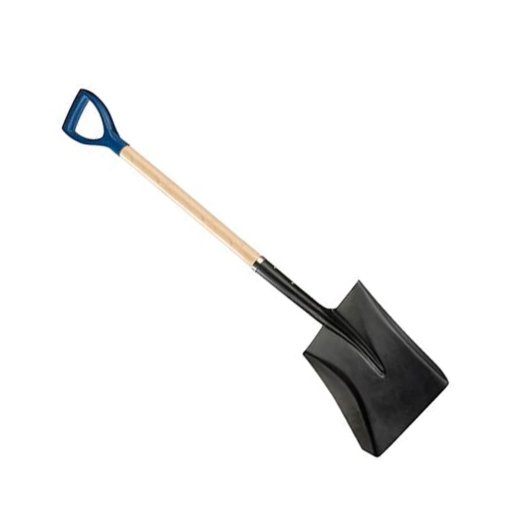 NO.2 SHOVEL 980mm GARDENING BUILDERS WOODEN SHAFT SNOW SPADE