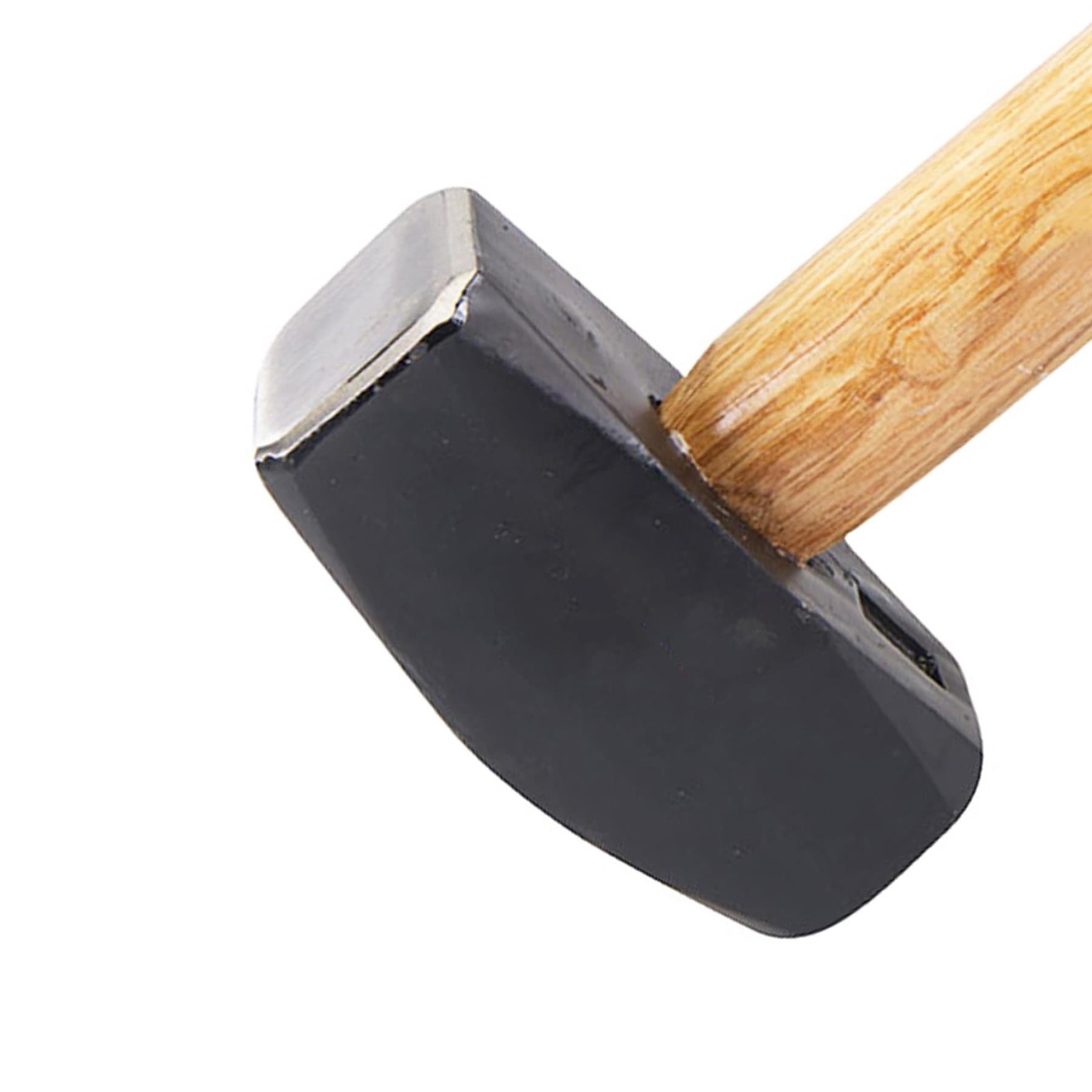 Hardwood Lump Hammer 4Lb (1.81Kg) Steel Head Heavy Duty Demoliton Building
