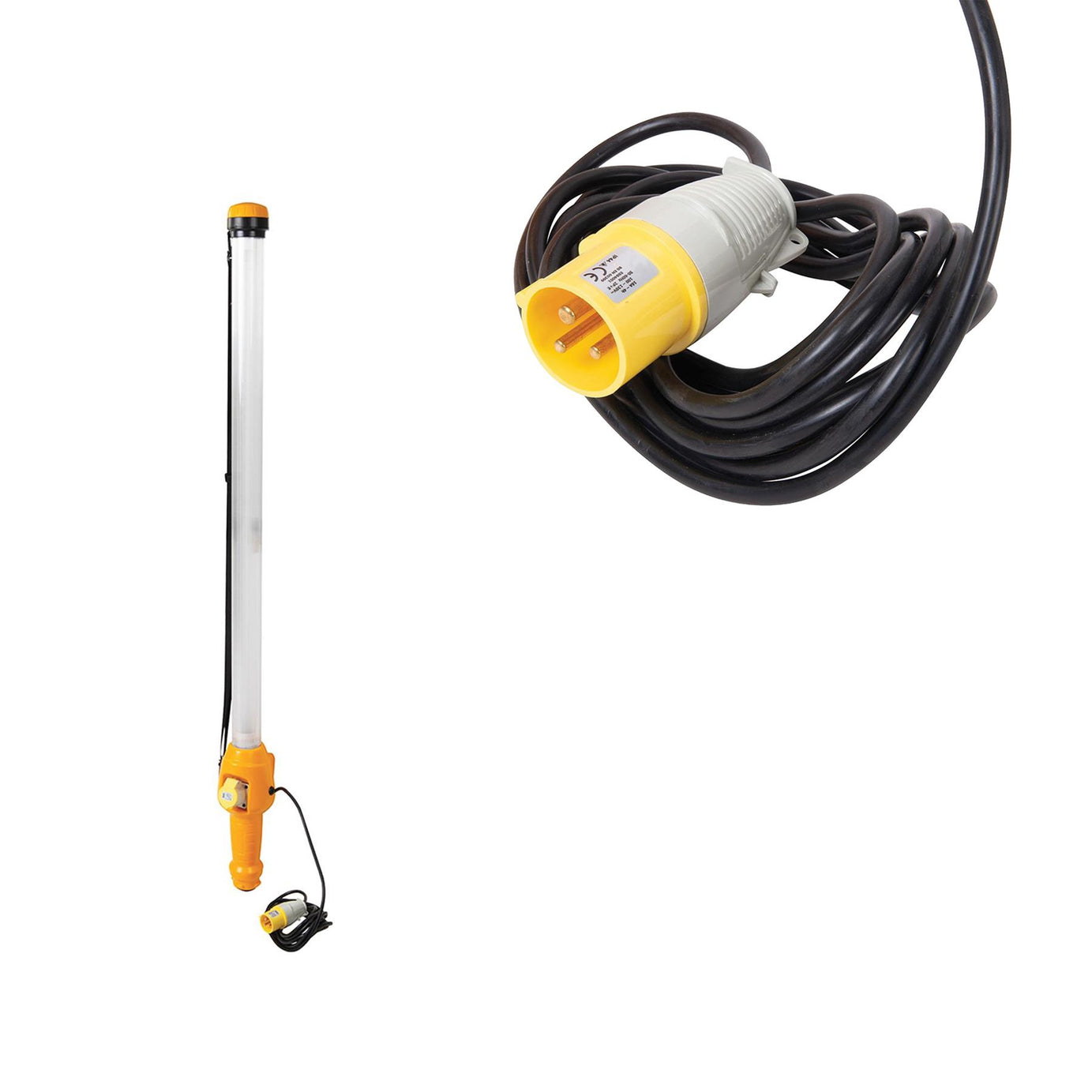 ABS 20W 110V LED Uplight Stick V2 4ft 4.5m PVC Cable 110V 16A Power Take-Off Power Tool