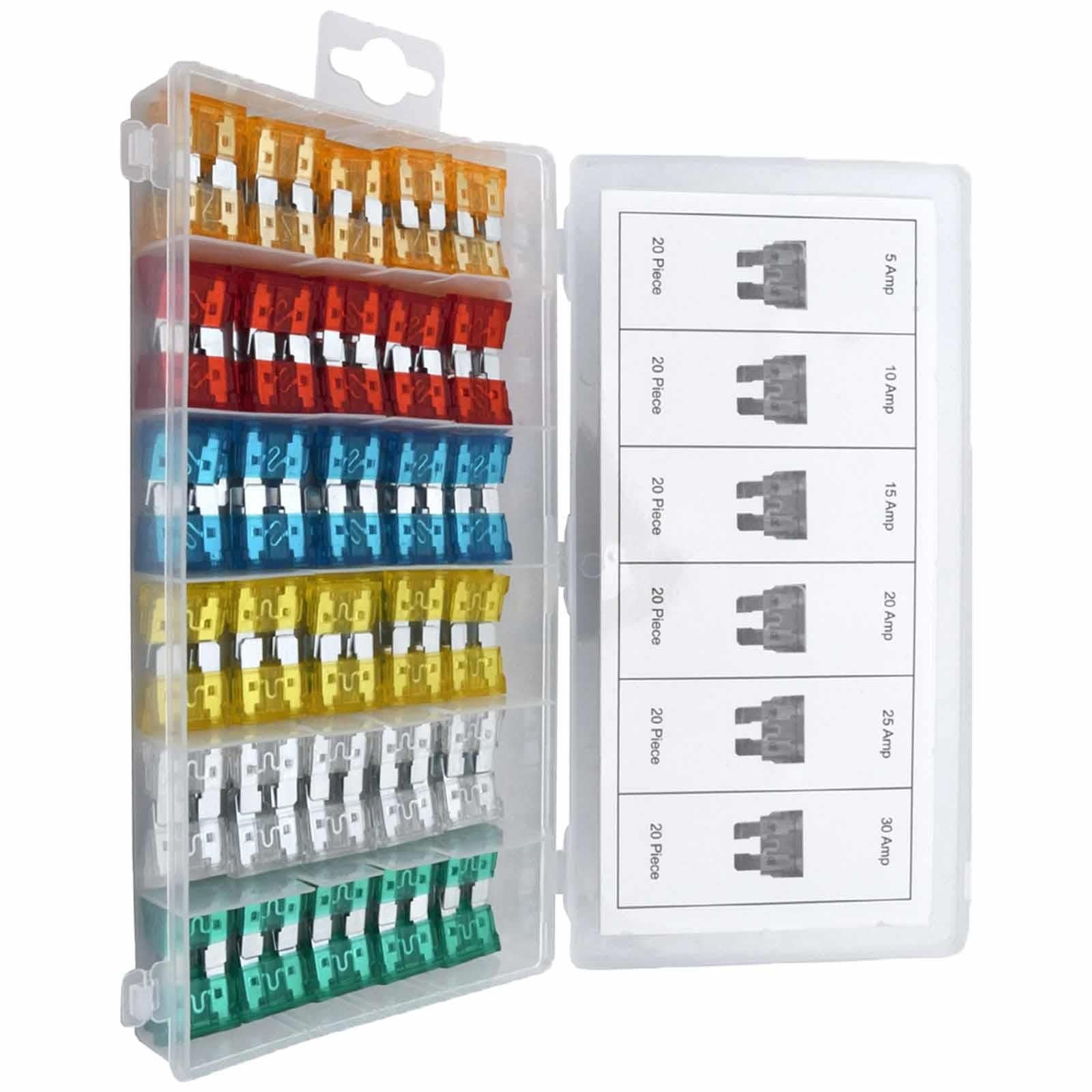 5 amp, 10 amp, 15 amp, 20 amp, 25 amp, 30 amp