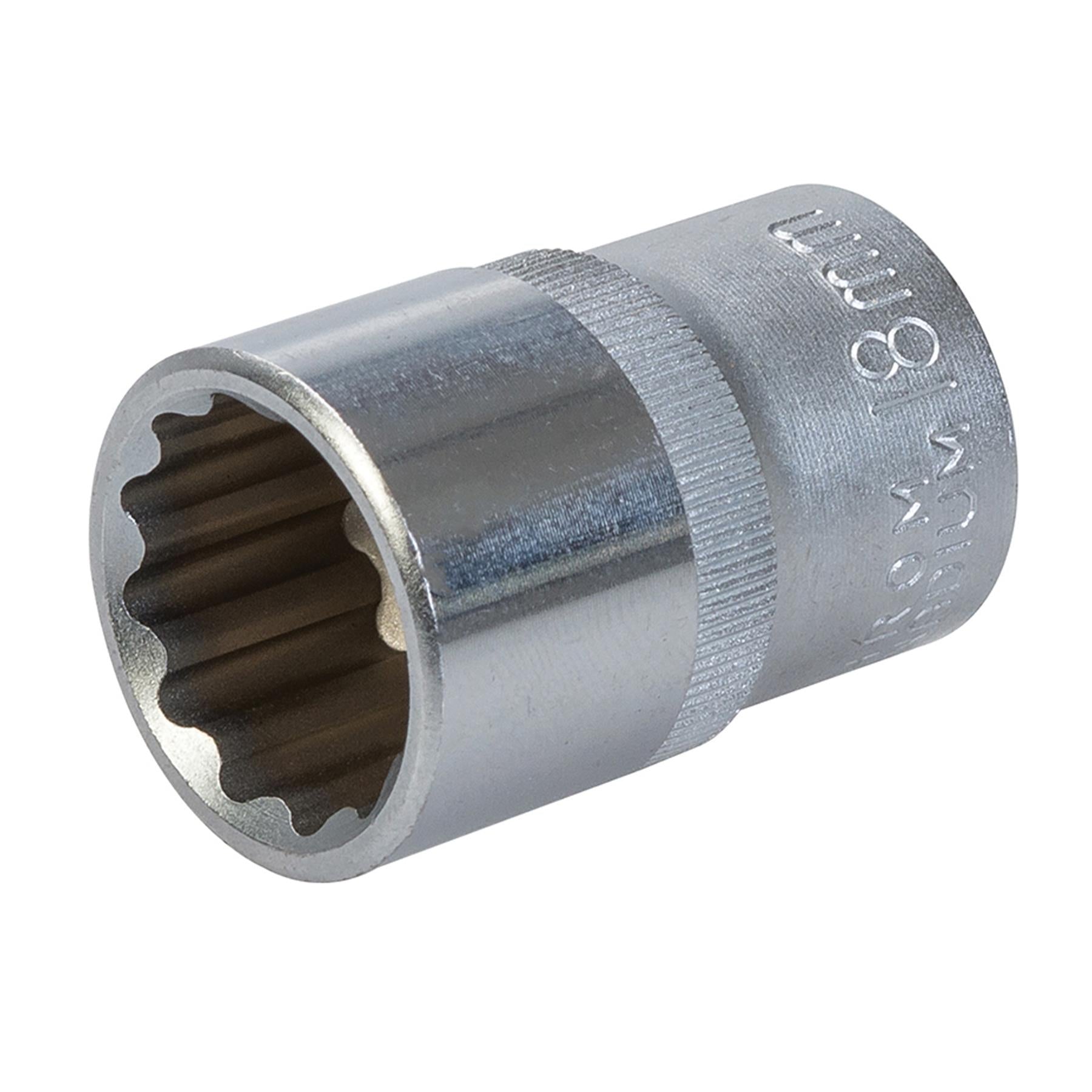 King Dick Socket 1/2" Sd 12pt Metric 18mm