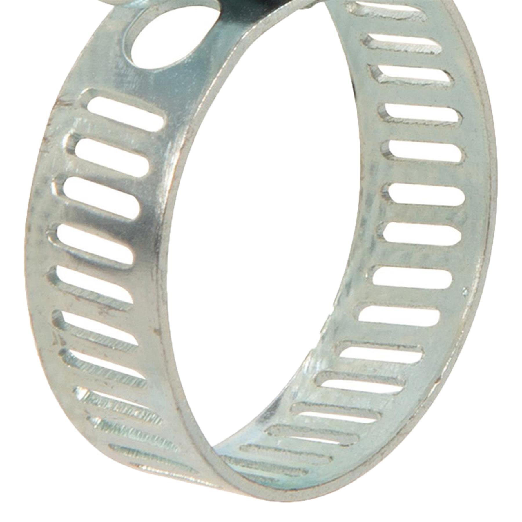 50 x Hose Clips Genuine Worm Drive Fuel Hose Clamps Clips 16 - 22mm