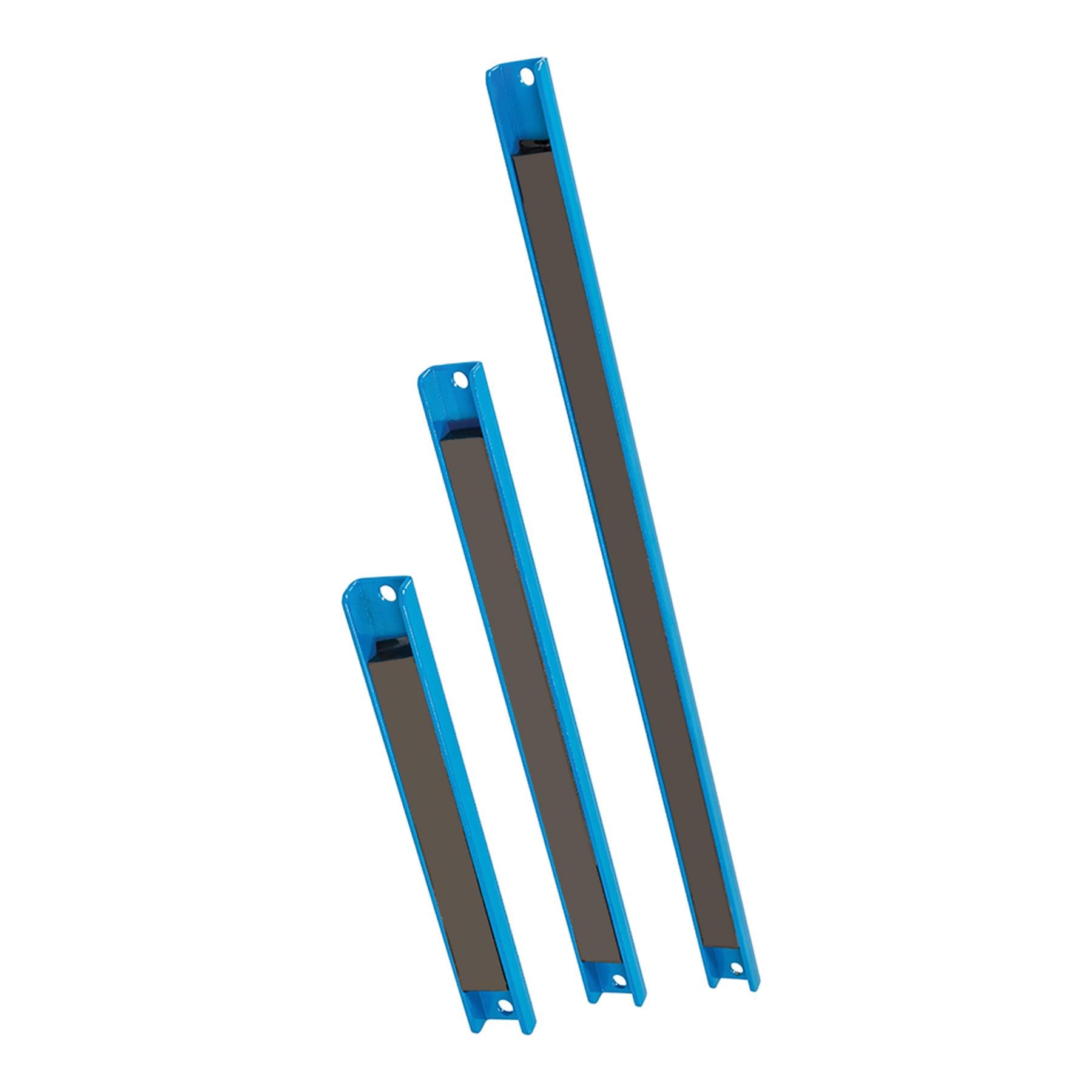 New Wall Mounted Mechanics 3 Pc Magnetic Tool Holder Rack Rail Set For Spanners