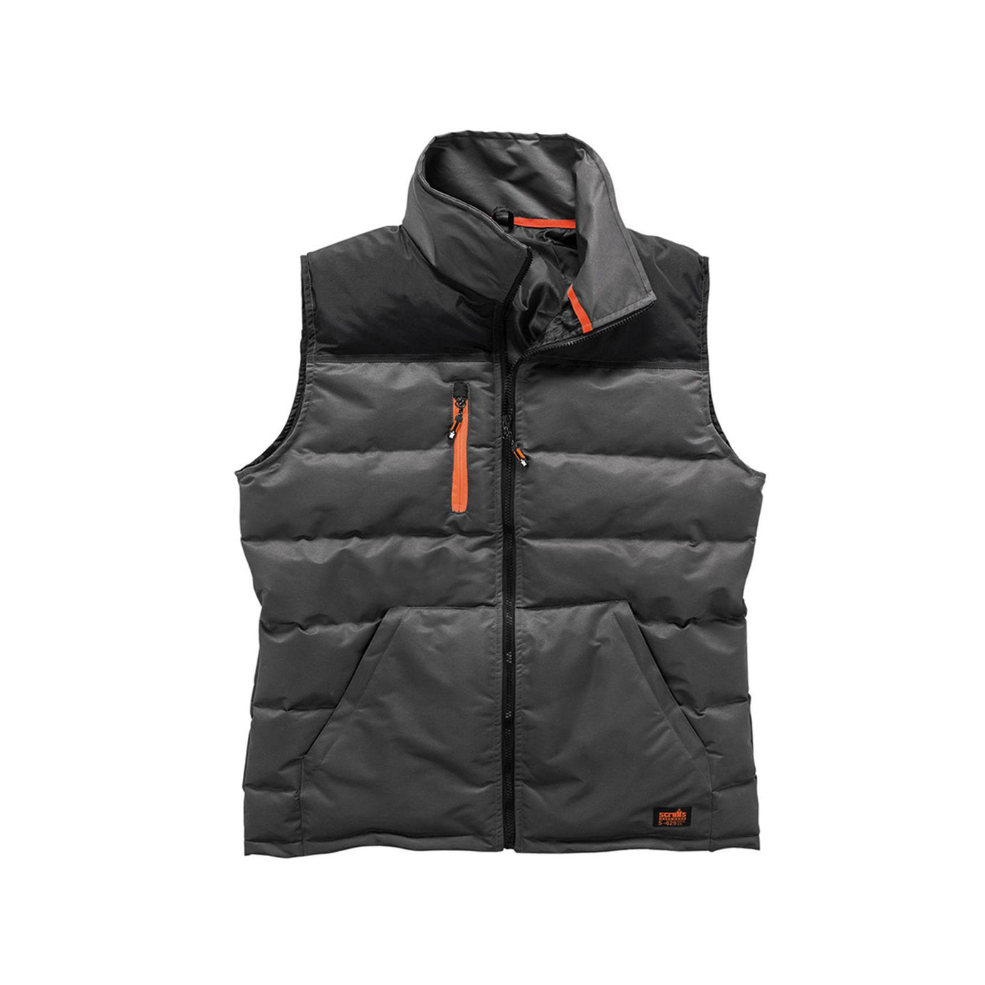 Scruffs Worker Body Warmer Charcoal Lightweight & Water-Resistant-M