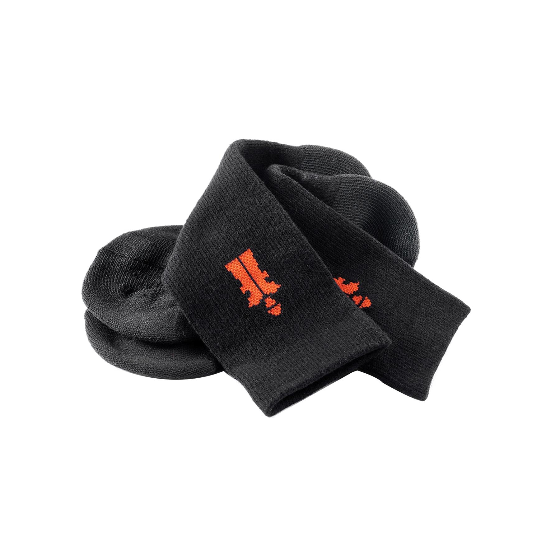 Worker Socks PACK OF 3 - Reinforced Work Boot Socks - Size 10-13