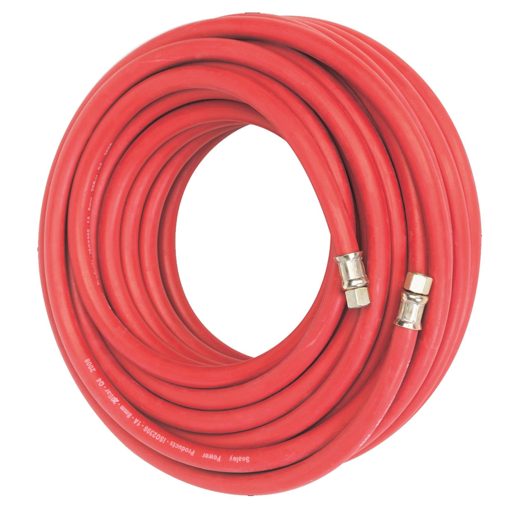 Sealey Air Hose 20m x �8mm with 1/4"BSP Unions