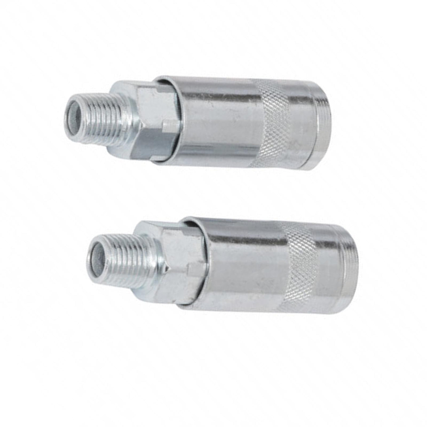 BlueSpot 2Pc Air Line Fittings Hose Compressor Coupler Connector 1/4" BSP Male