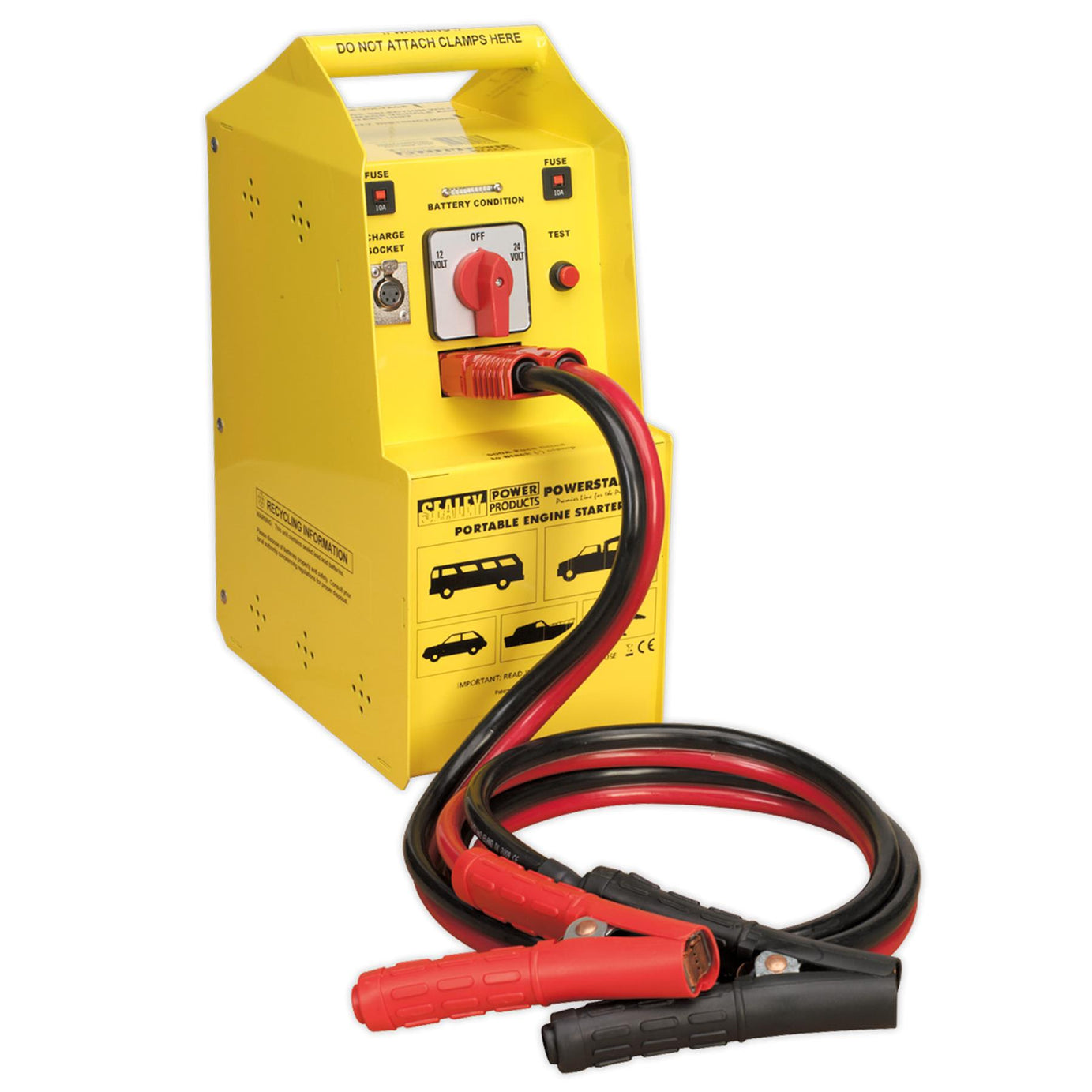 Sealey PowerStart Emergency Jump Starter 900hp Start 12/24V