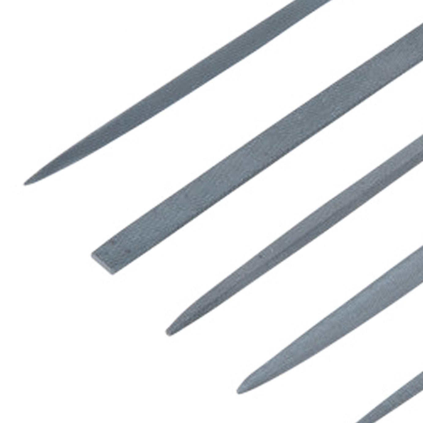 6 Piece Mini File Set With Storage Pouch Lifetime Guarantee Professional Tool Bluespot