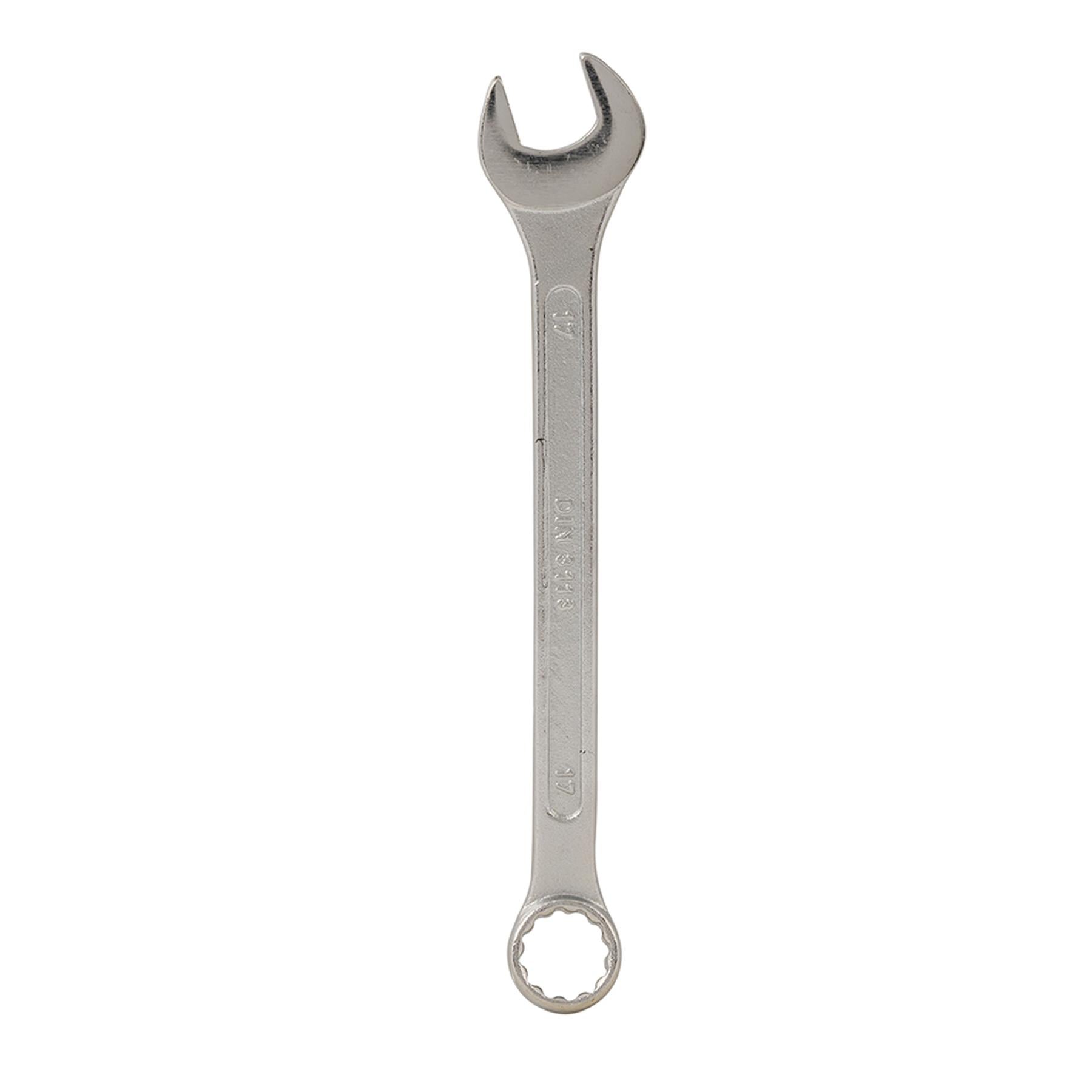 Combination Spanner Metric Set 6Pce Range: 8 - 17mm Polished Chrome Vanadium
