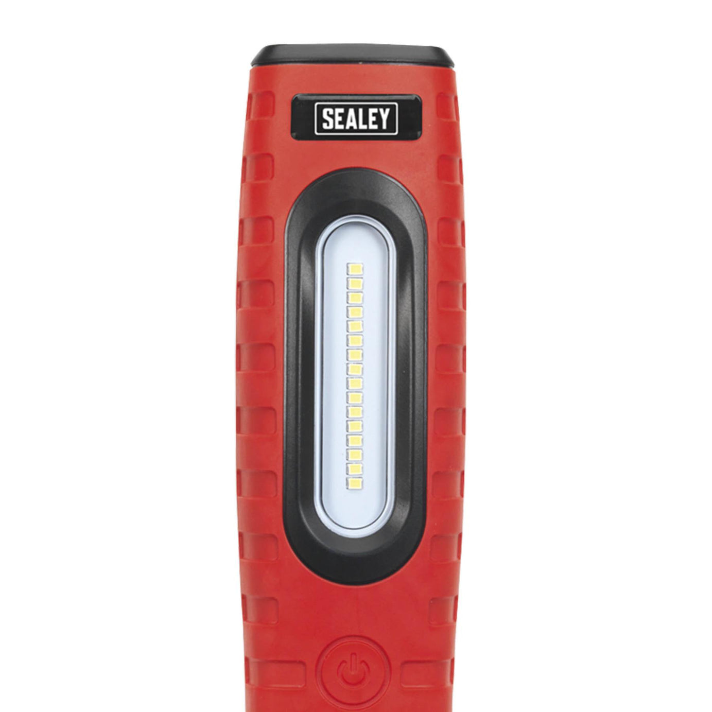 Sealey R/Charge 360 Insp Lamp 16 SMD LED & 3W LED Red 2 x Li-ion