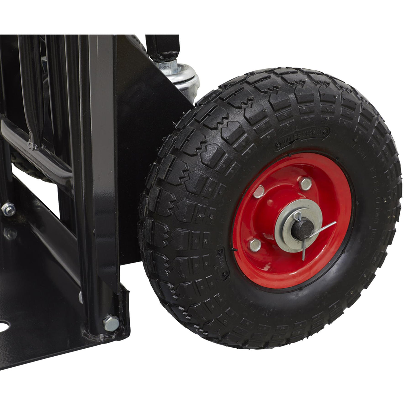 Sealey Heavy-Duty 3-in-1 Sack Truck with PU Tyres 300kg Capacity