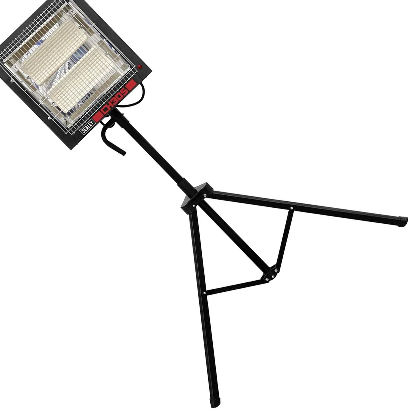 Sealey Ceramic Heater with Telescopic Tripod Stand 1.4/2.8kW 230V