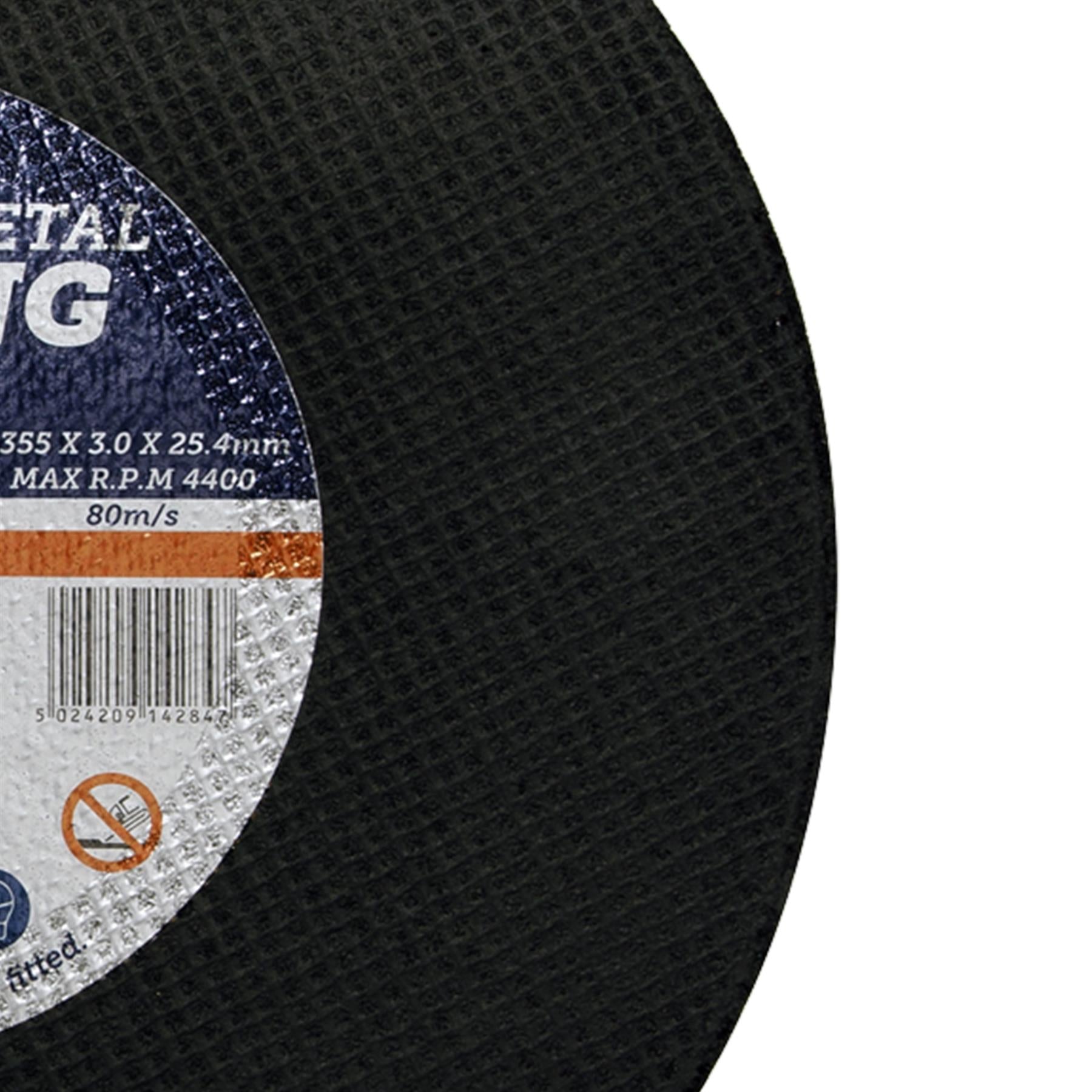 Sealey Cutting Disc �355 x 3mm 25.4mm Bore