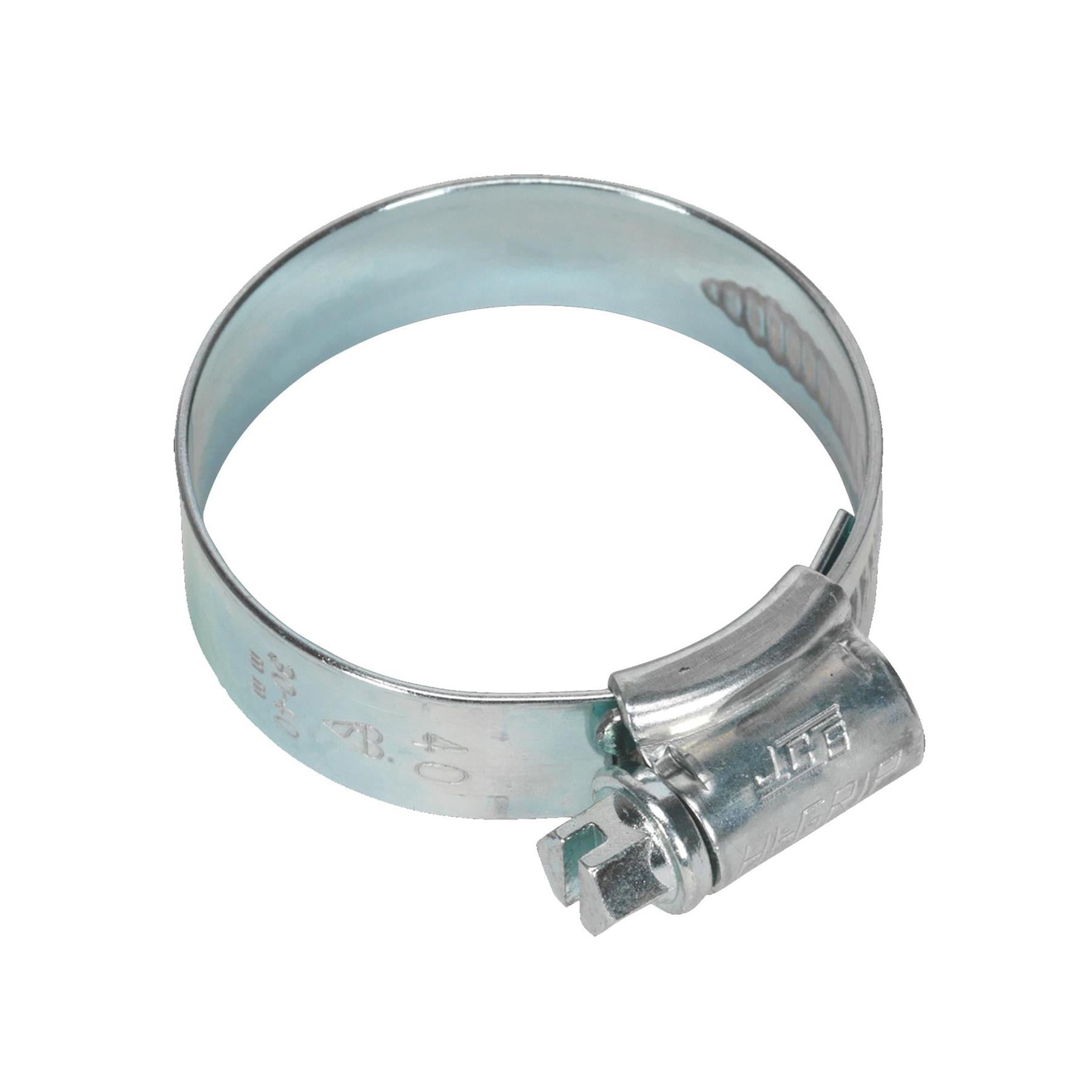 Sealey HI-GRIP Hose Clip Zinc Plated �30-40mm Pack of 20