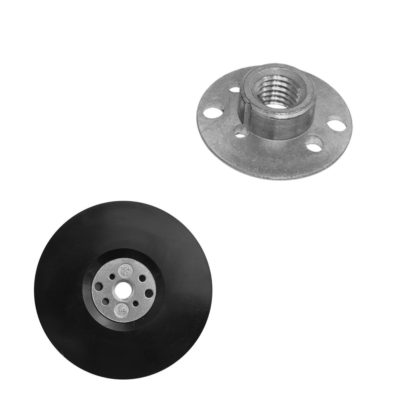 Sealey Rubber Backing Pad Ø125mm - M14 x 2mm