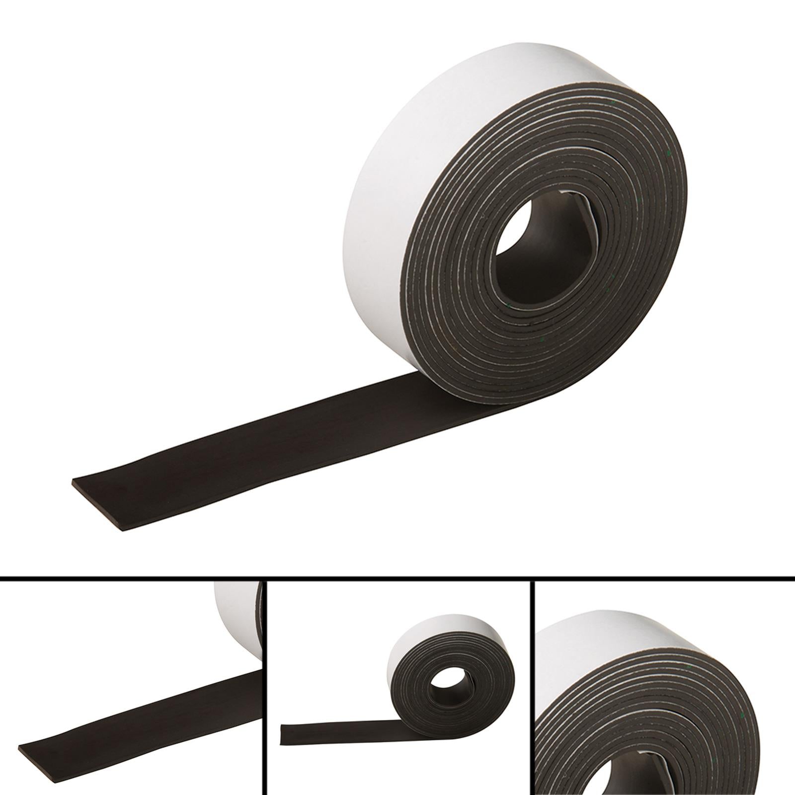 Flexible Magnetic Tape - 25mm X 3M Self Adhesive Stick To Flat Or Curved Surface