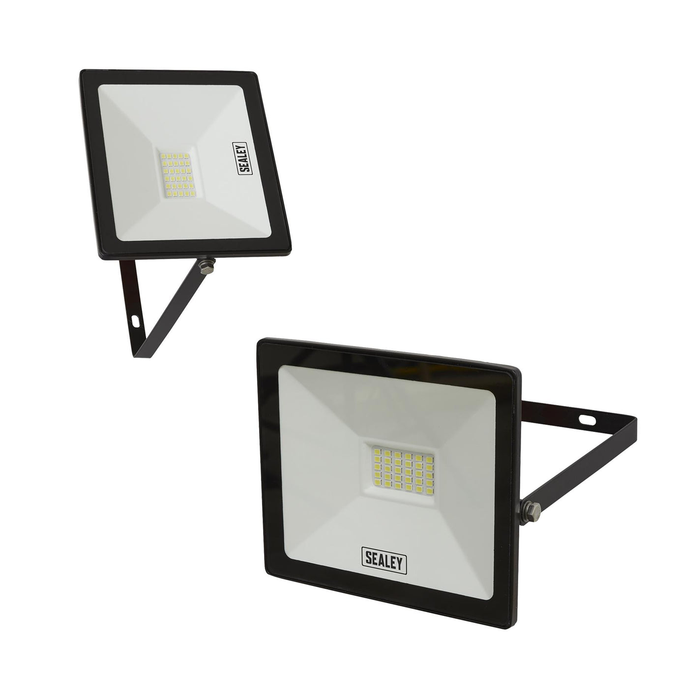 Sealey Extra Slim Floodlight with Wall Bracket 20W SMD LED