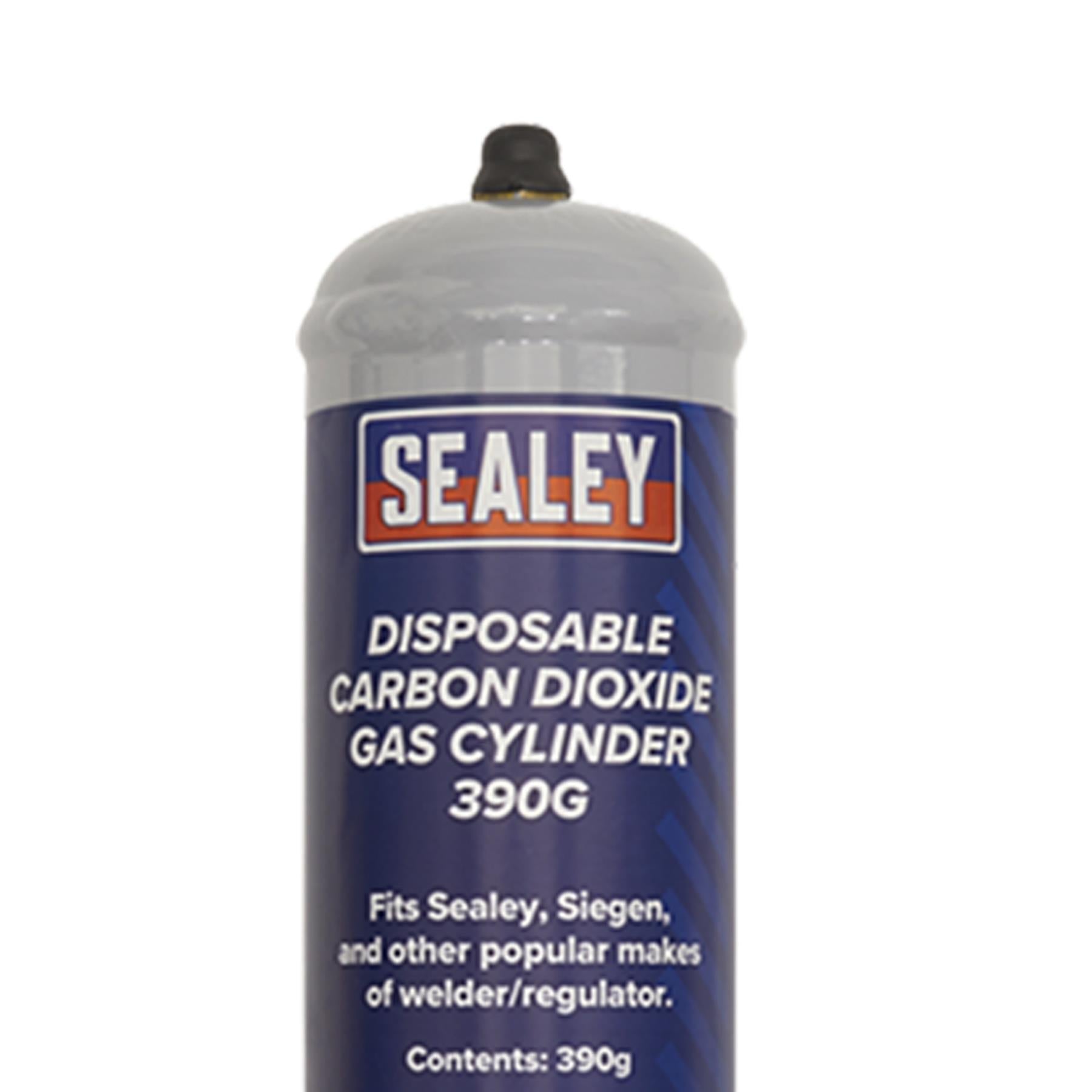 Sealey Gas Cylinder Disposable Carbon Dioxide 390g - Box of 12