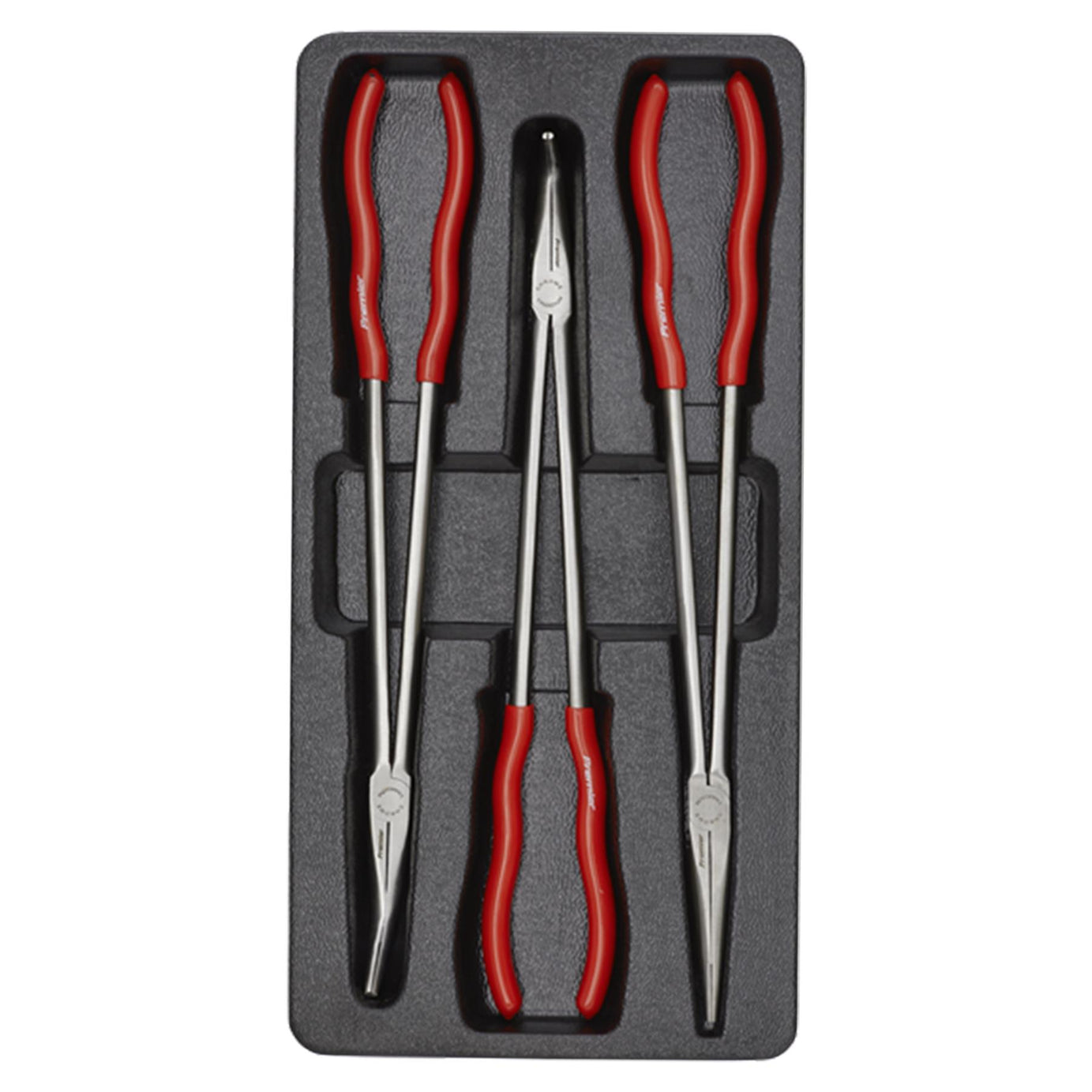 Sealey Needle Nose Pliers Set 3pc Extra-Long 400mm