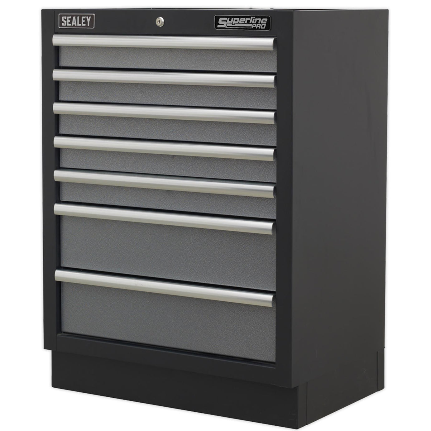 Sealey Modular 7 Drawer Cabinet  Aluminium drawer pulls. 680mm