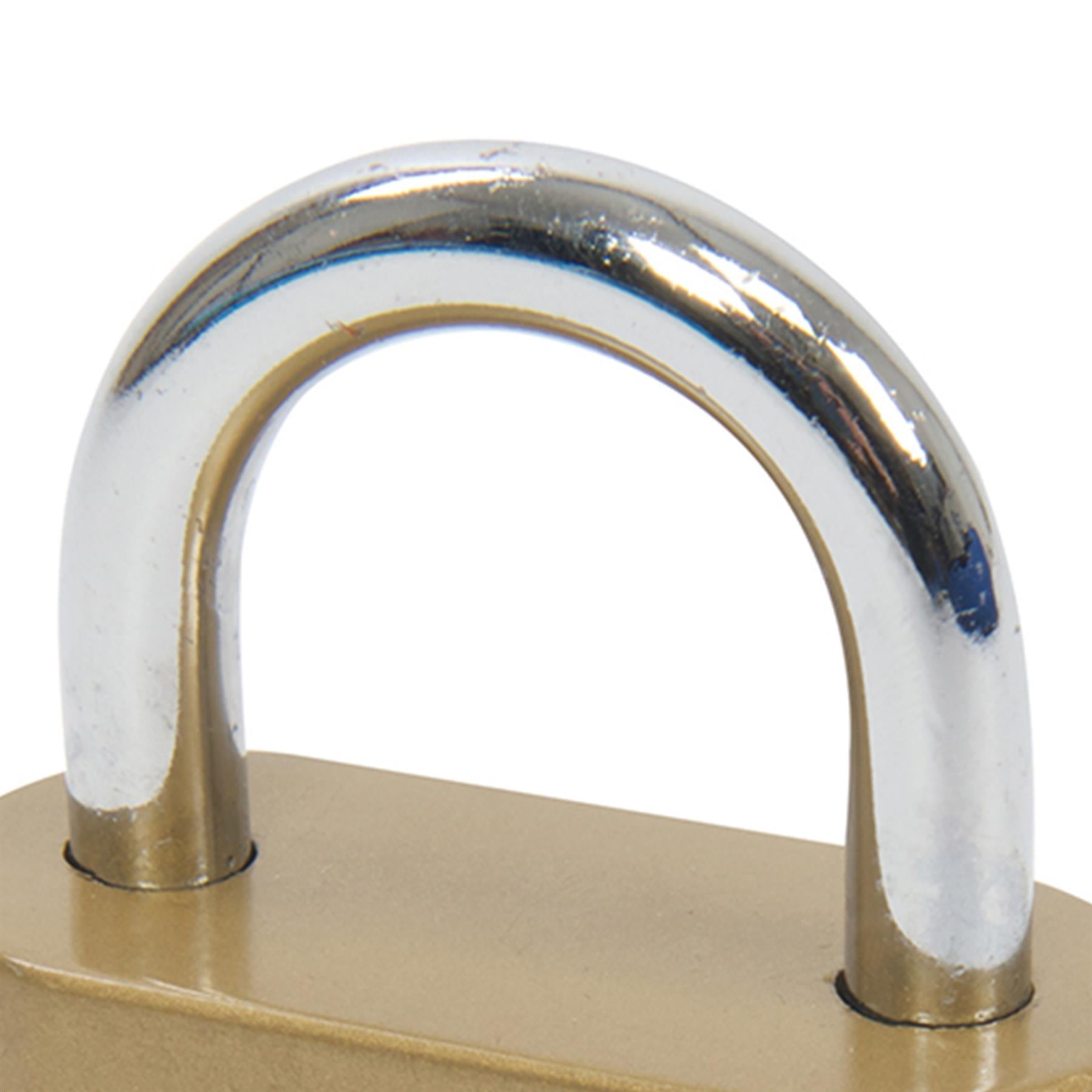 4 Digit Zinc Alloy 50 Mm Heavy-duty Combination Padlock Lock Locks Hardened New