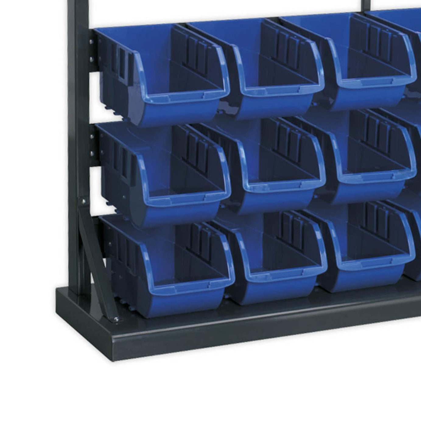 Sealey Bin Storage System 47 Bins Steel racking Blue