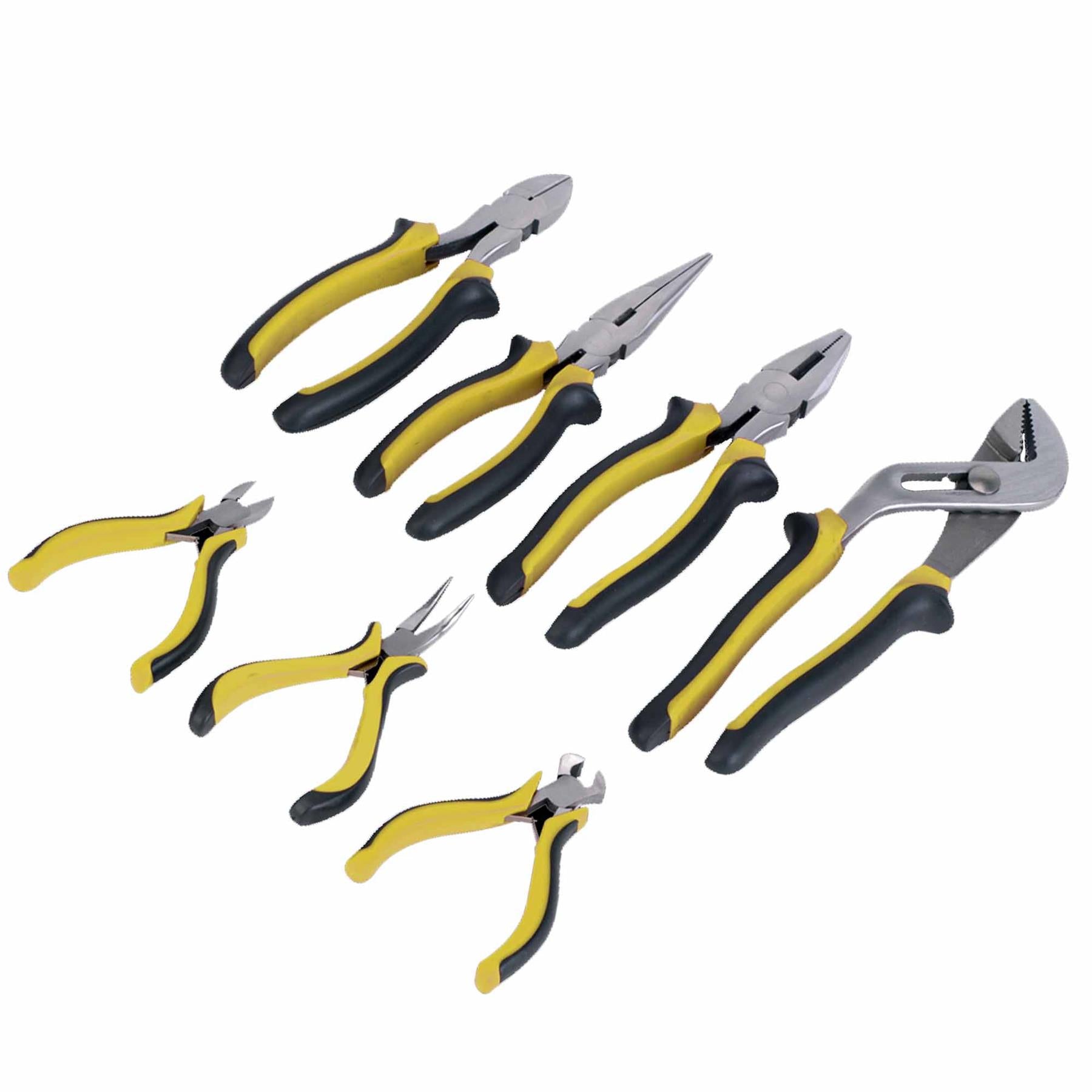 Sealey Comfort Grip Pliers Set 7pc