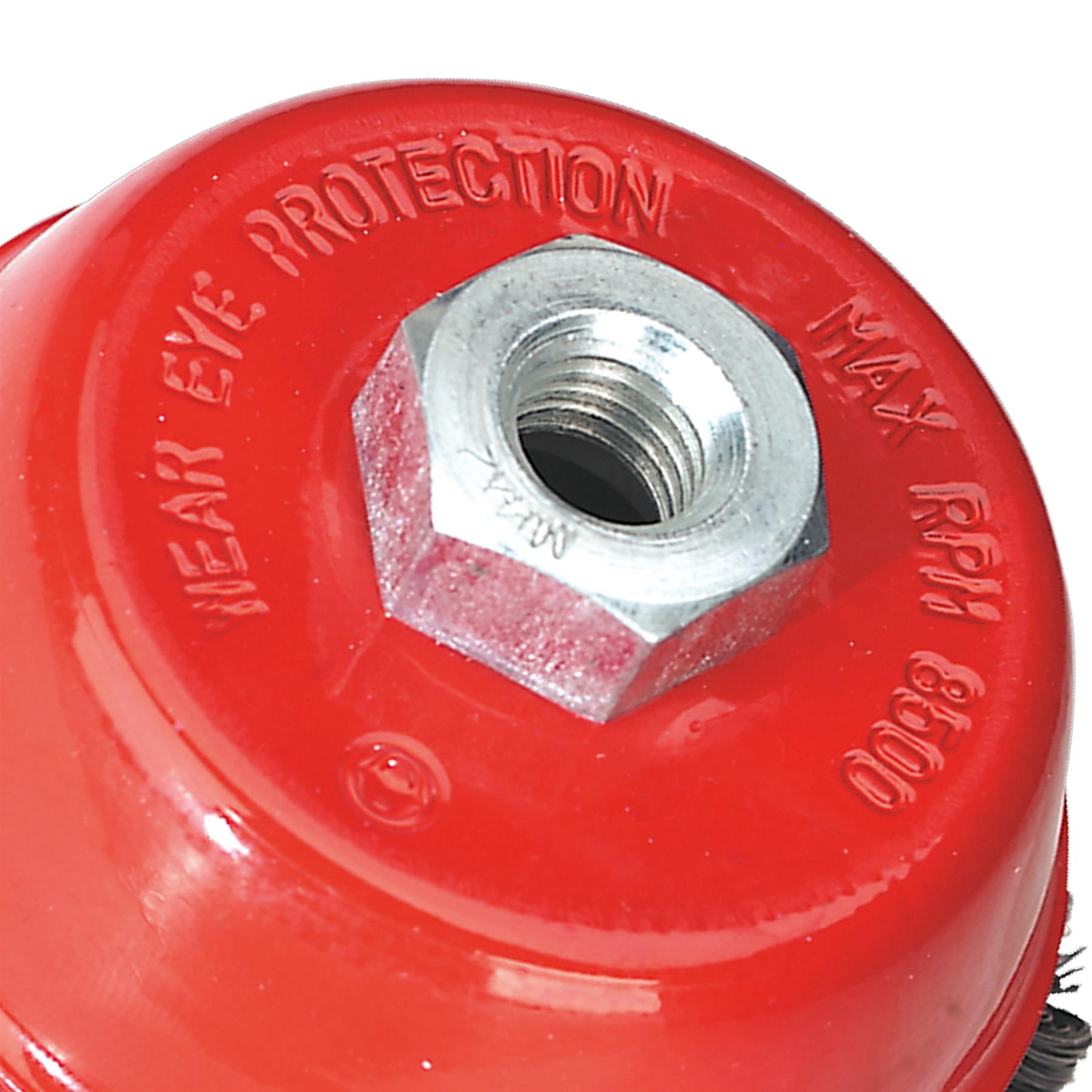 Sealey Twist Knot Wire Cup Brush 100mm M14 x 2mm