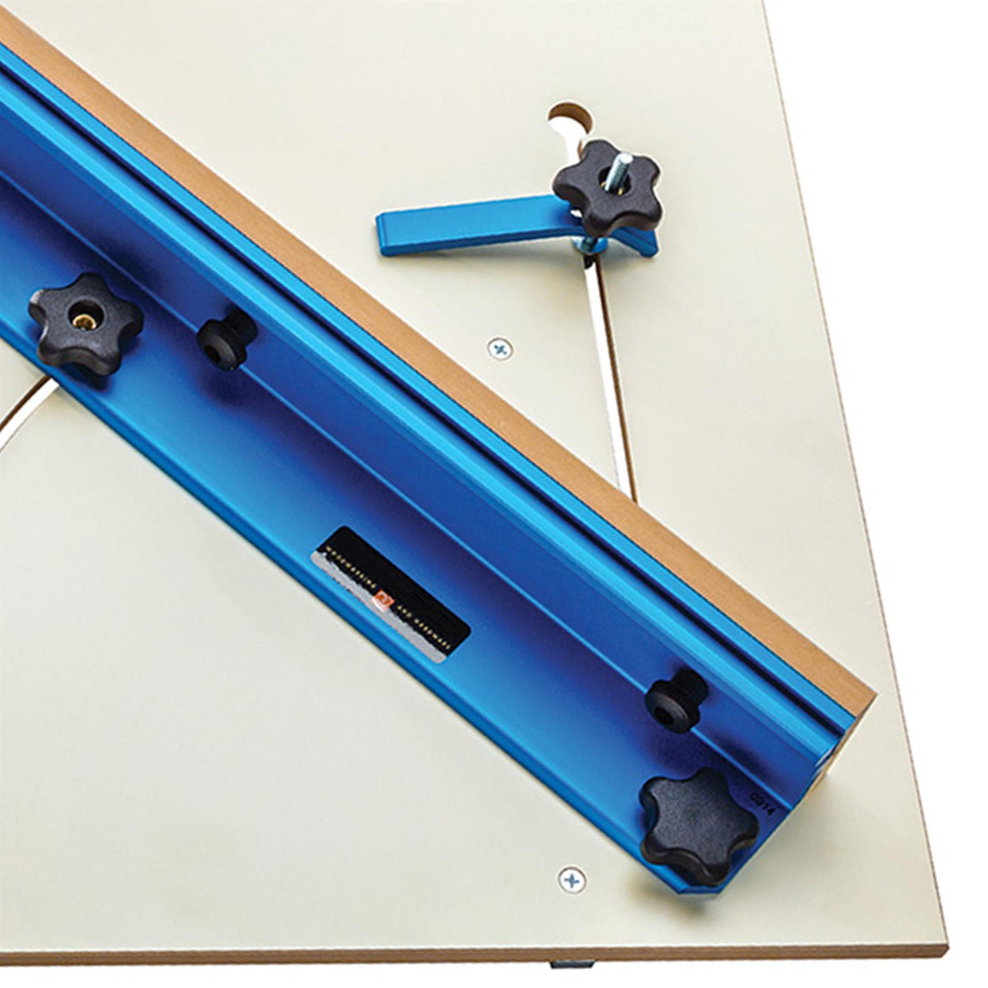 Tablesaw Cross-Cut Sled 603 x 603mm (23-3/4" x 23-3/4") Sturdy MDF Melamine Coat