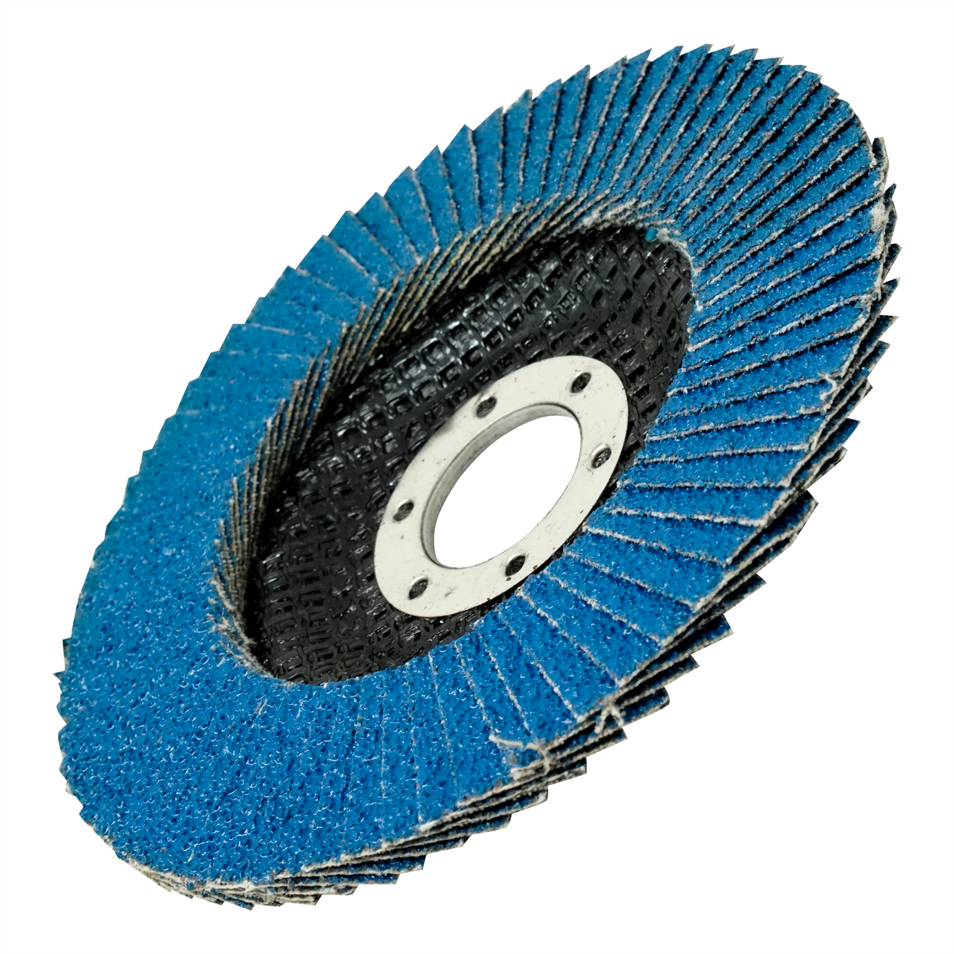5 x Flap Sanding Grinding Discs 115mm 120 Grit Zirconium Oxide Zircon