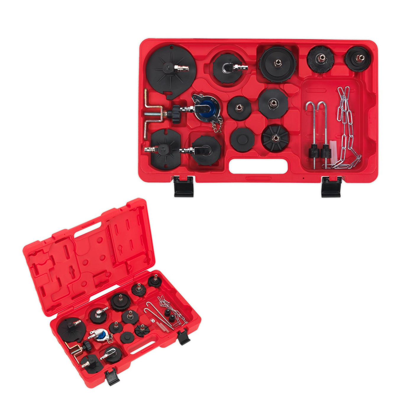 Sealey Brake & Clutch Bleeder Cap Set Comprehensive - VS0204B