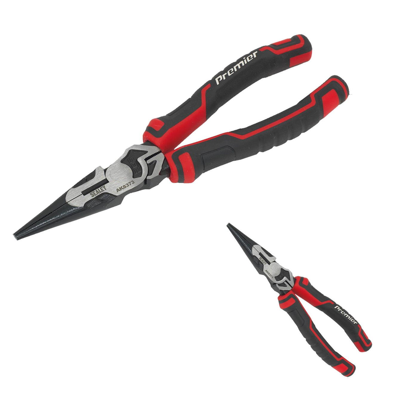 Sealey Long Nose Pliers High Leverage 200mm