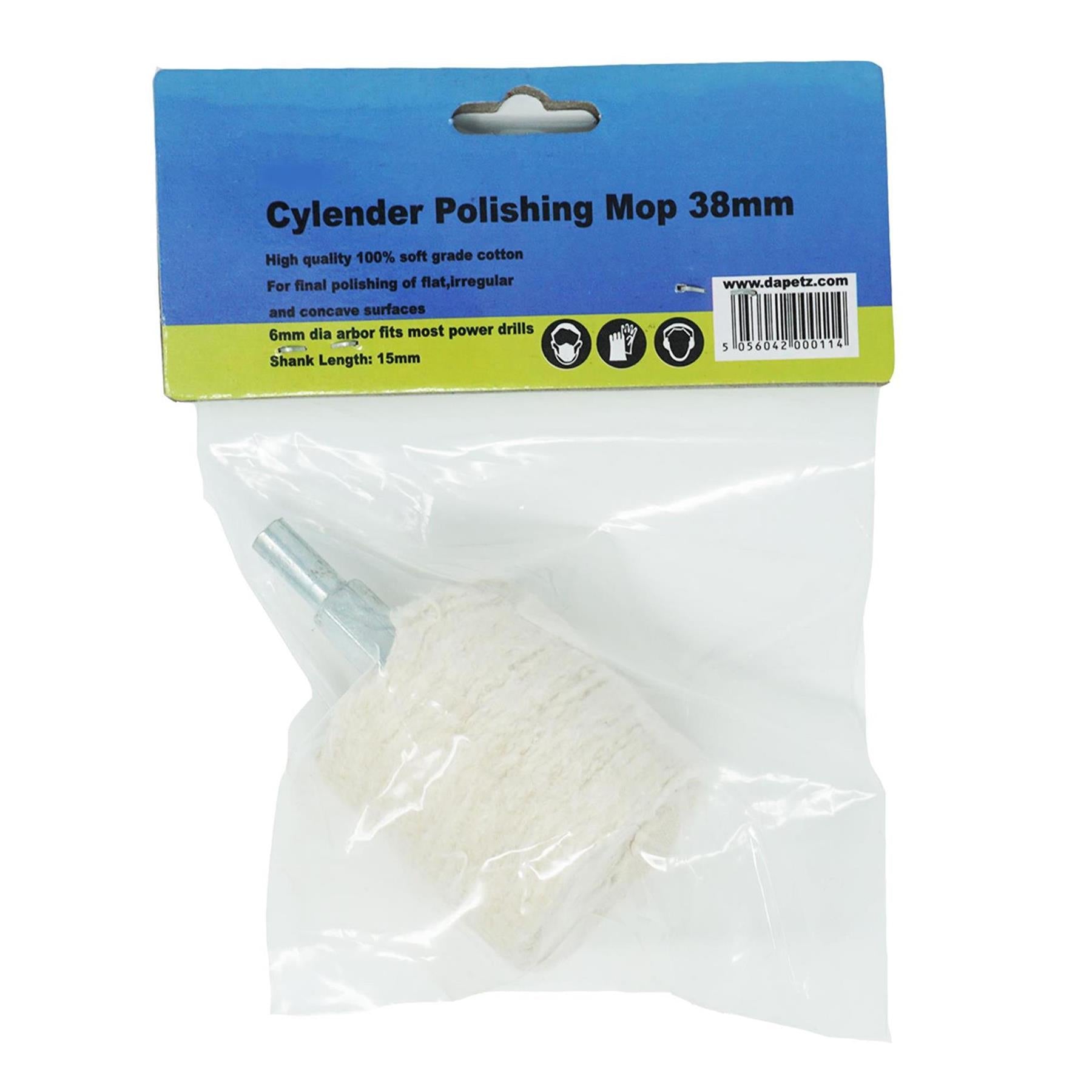 Cylinder Polishing Mops 38mm Buffing