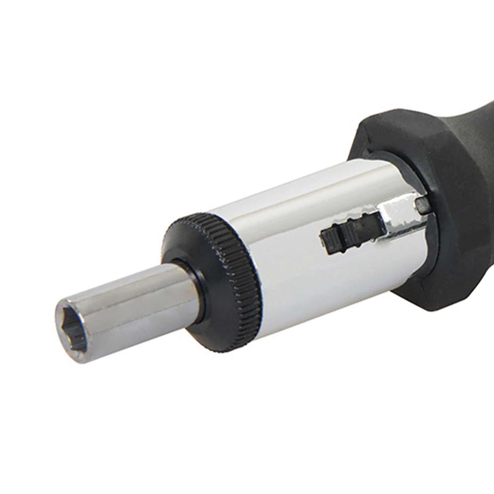 Ratchet Screwdriver Handle 175mm Bit Holder With Forward And Reverse Action