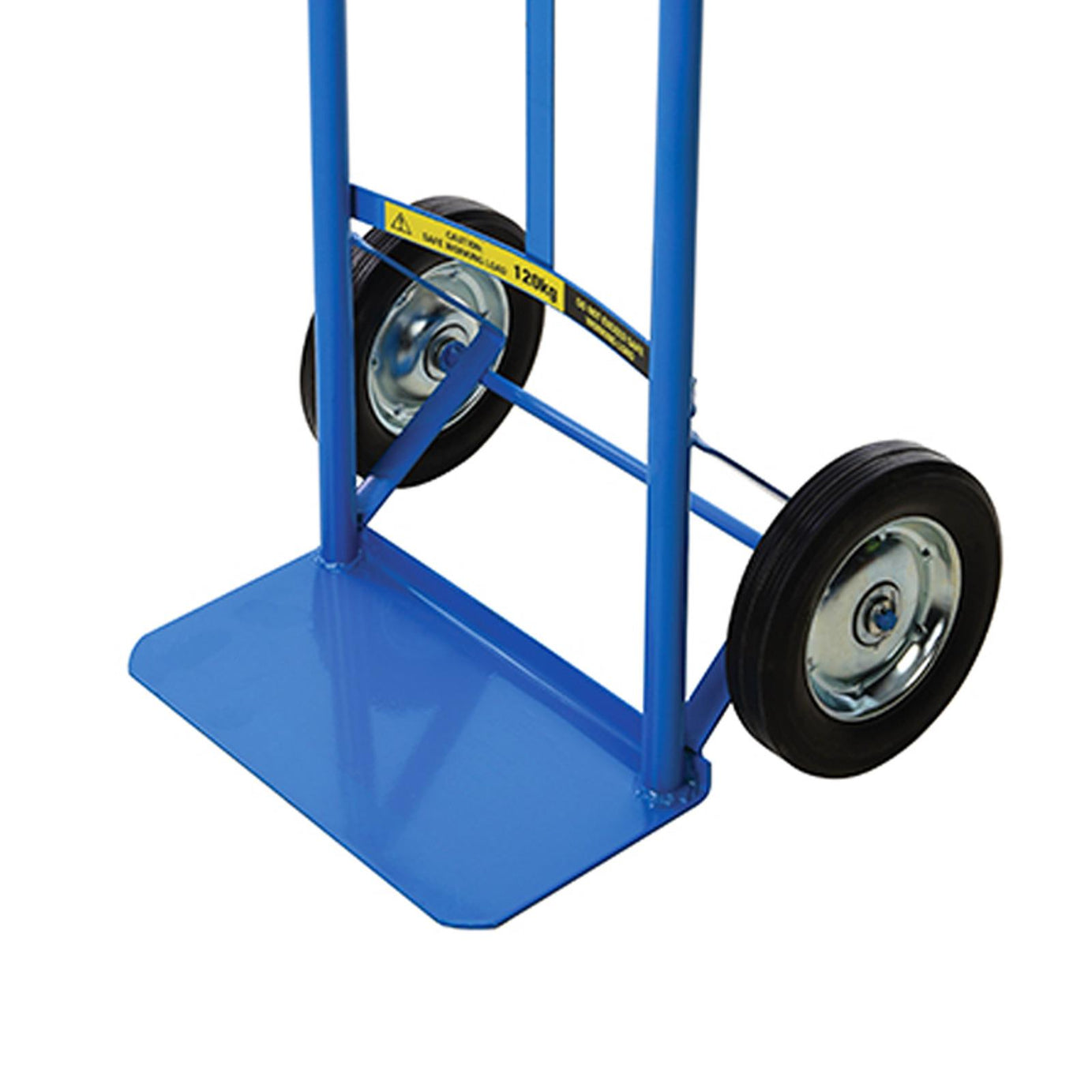 265lb Heavy Duty Sack Truck Industrial Hand Trolley With Pneumatic Tyre Wheel