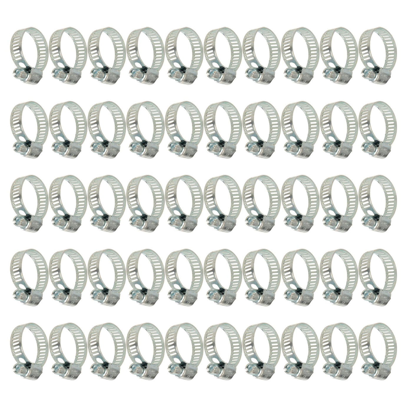 20 x Hose Clips Genuine Worm Drive Fuel Hose Clamps Clips 16 - 22mm