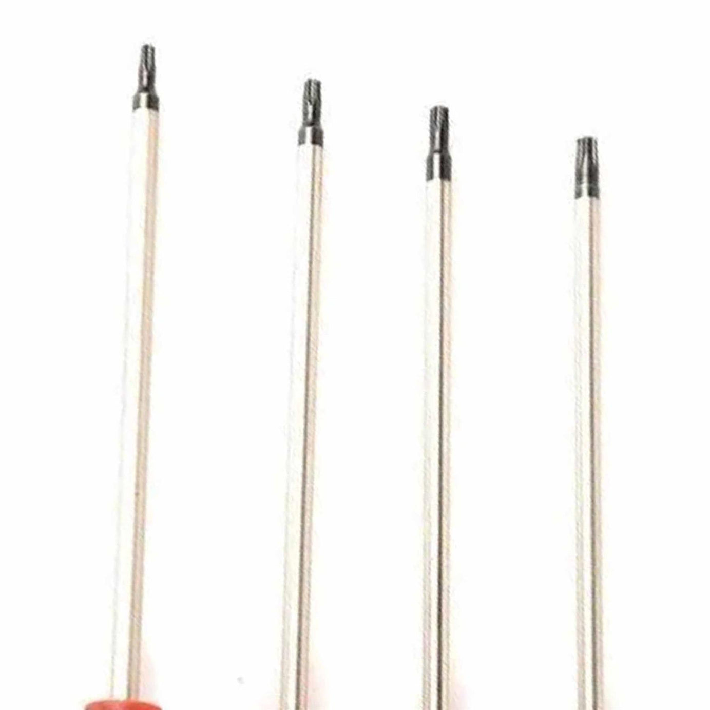 4Pc Extra Long Star Torx Screwdriver Set T15 T20 T25 T30 Garage Workshop