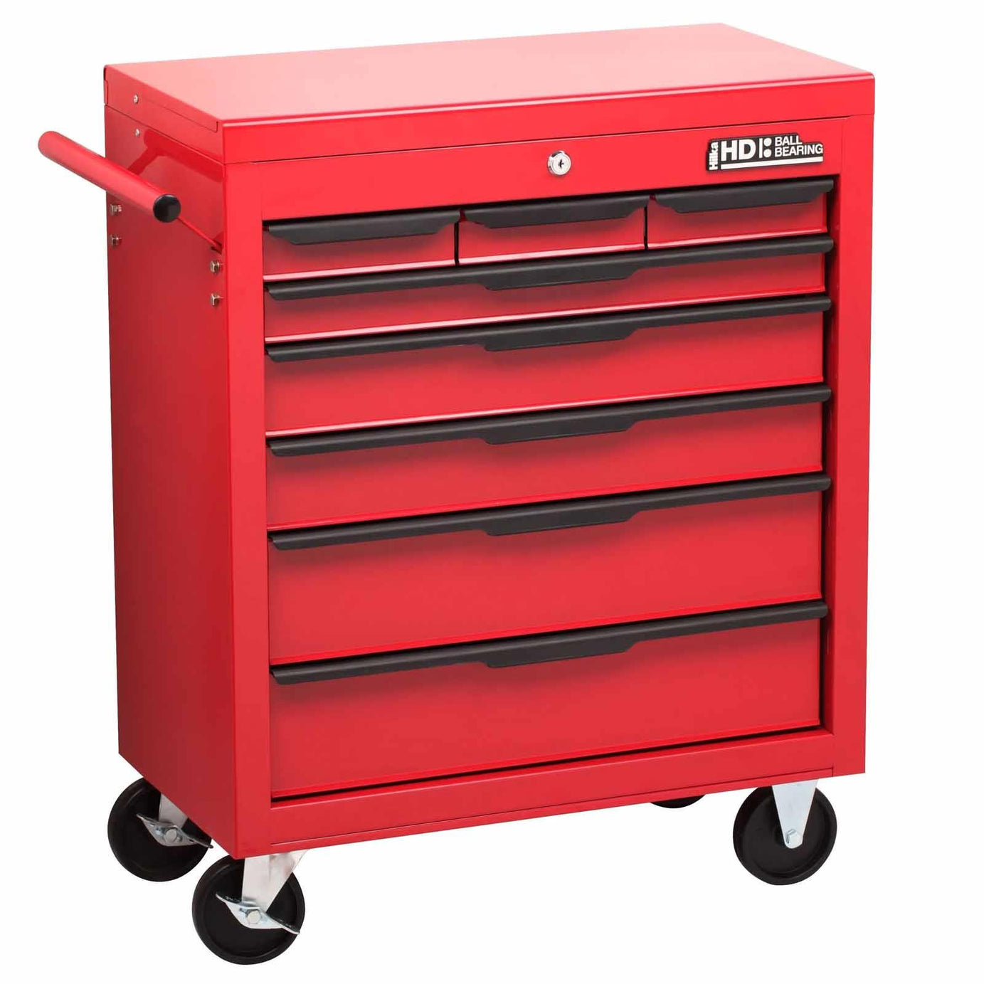 HD 8 Drawer Trolley with Lid Storage