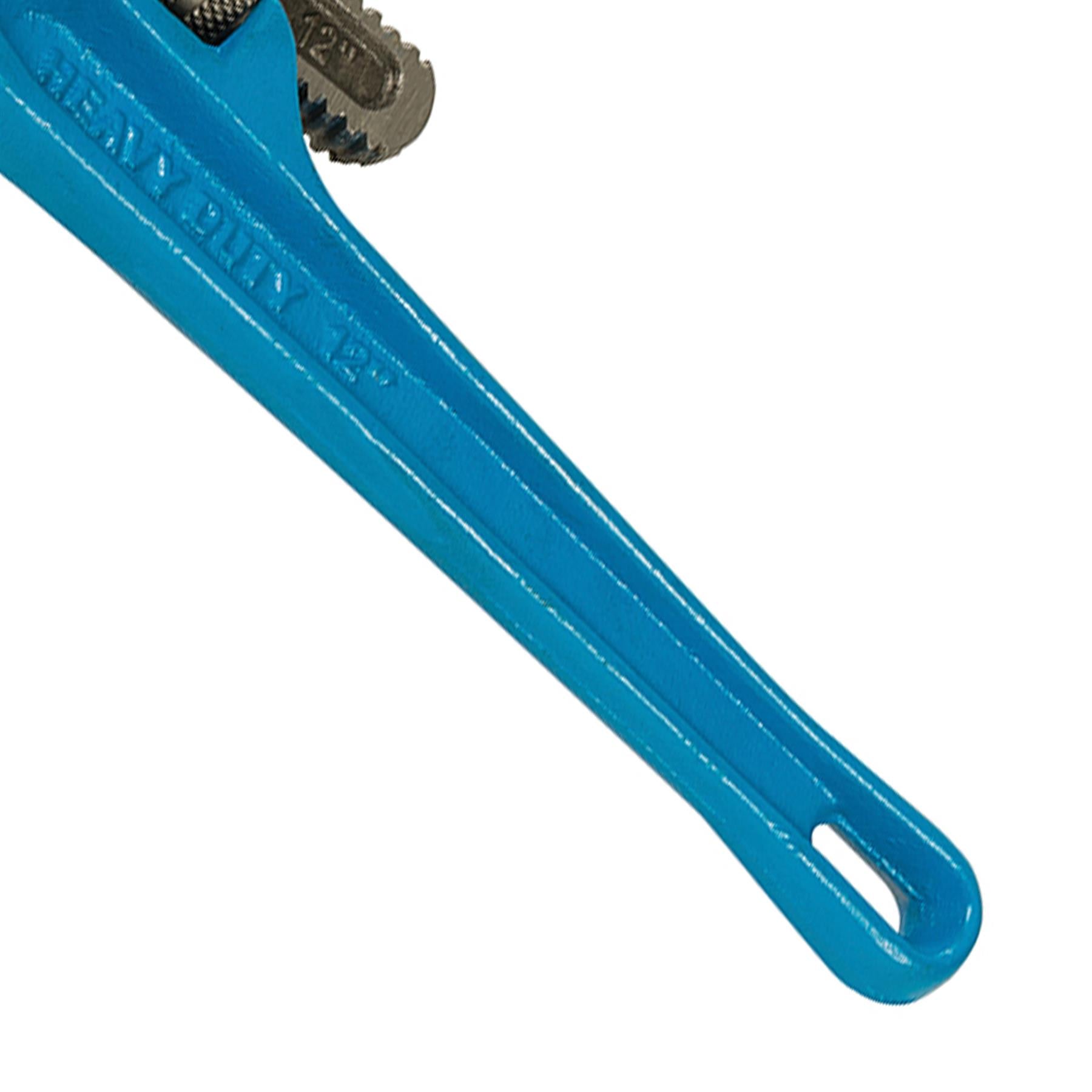 12" HEAVY DUTY ADJUSTABLE PLUMBERS MONKEY PIPE WRENCH SPANNER TOOL